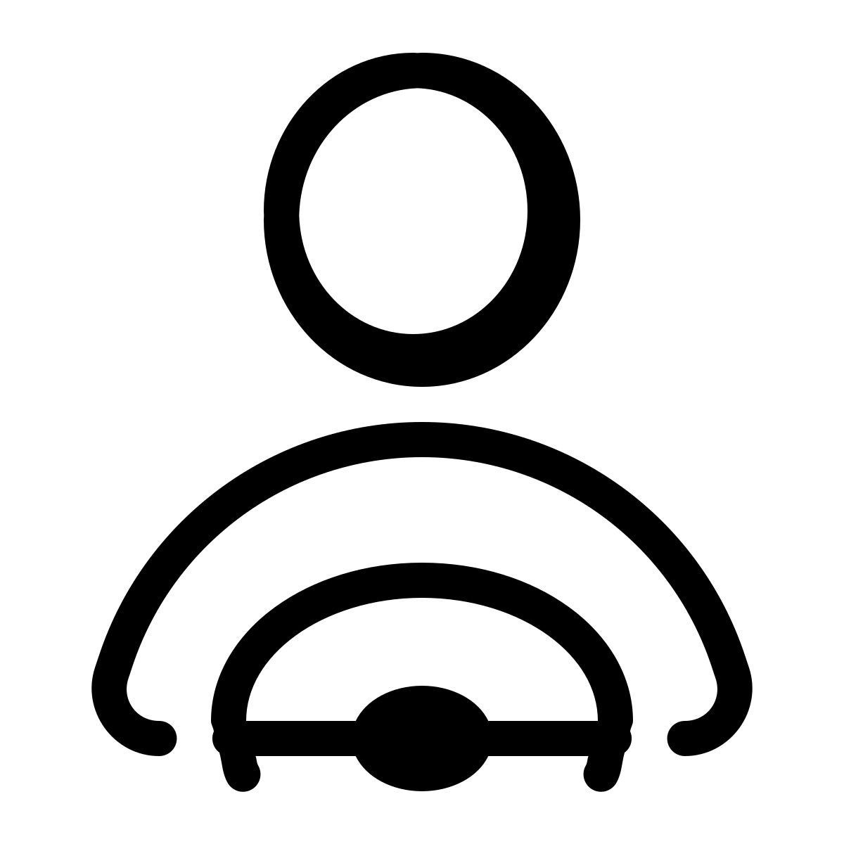parakeet partial filled style водитель icon