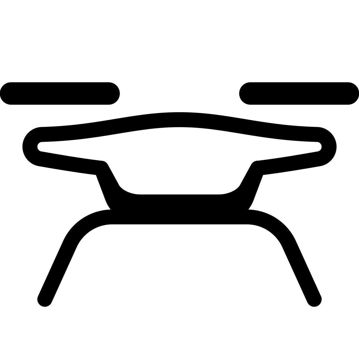 parakeet partial filled style drone icon