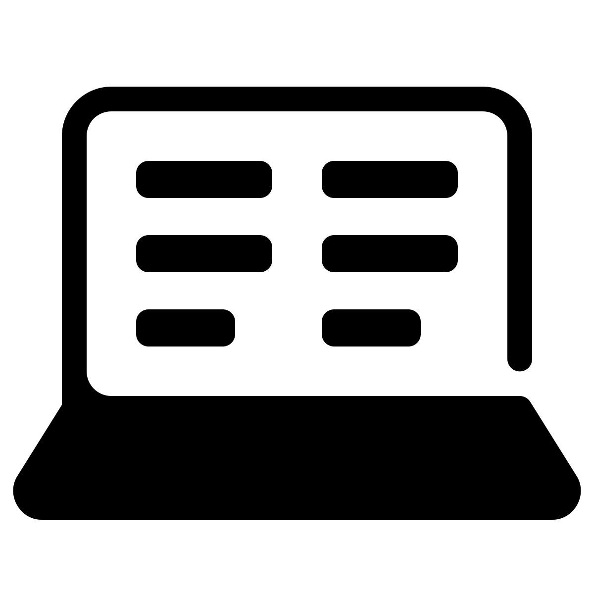 parakeet partial filled style e learning icon