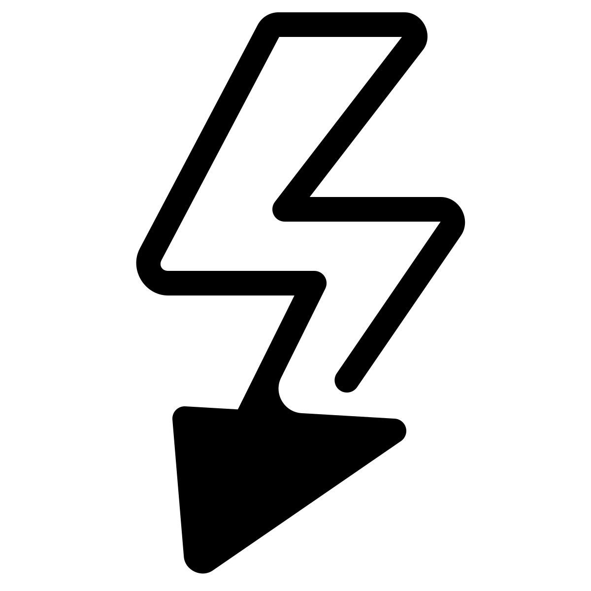 parakeet partial filled style eletricidade icon