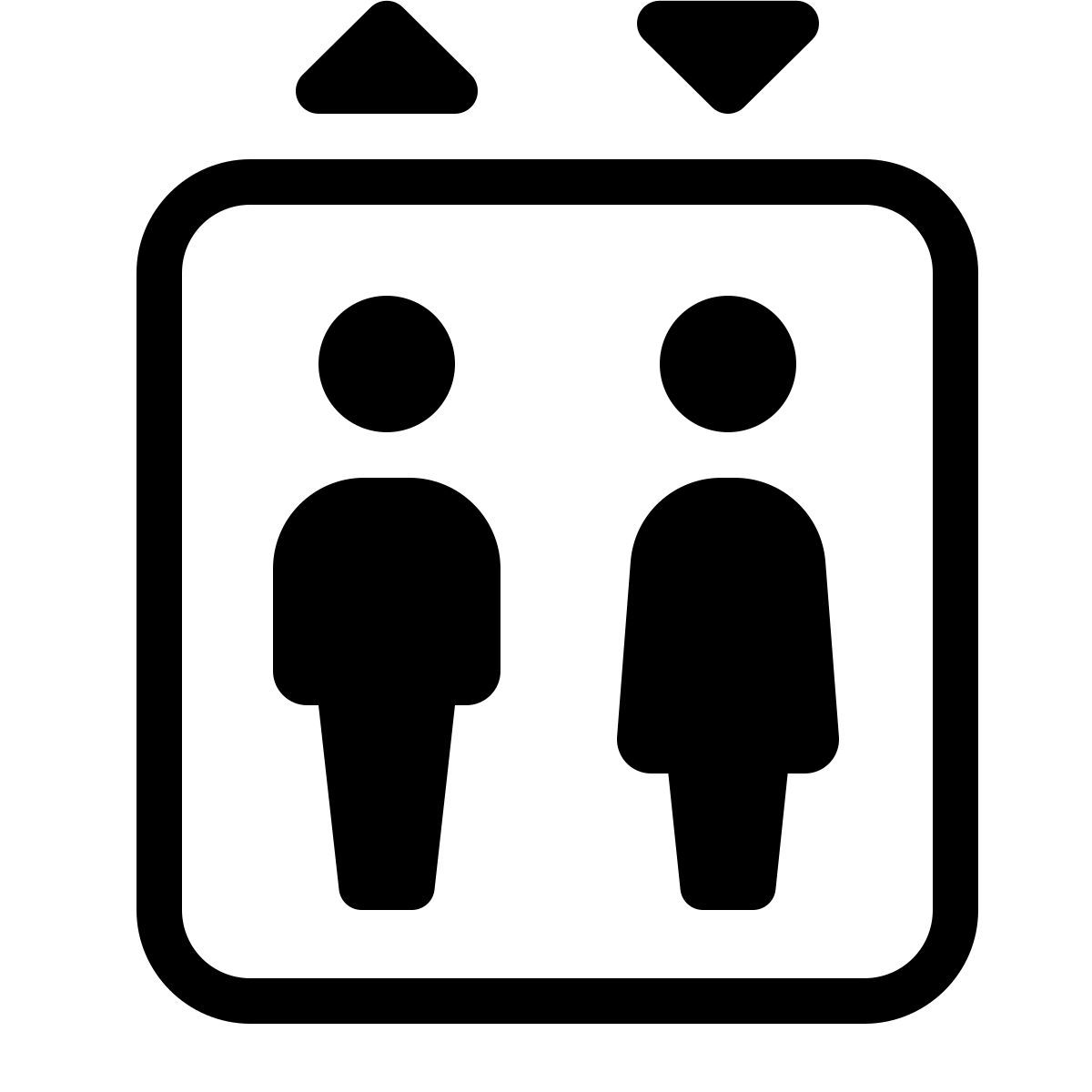 parakeet partial filled style ascensor icon