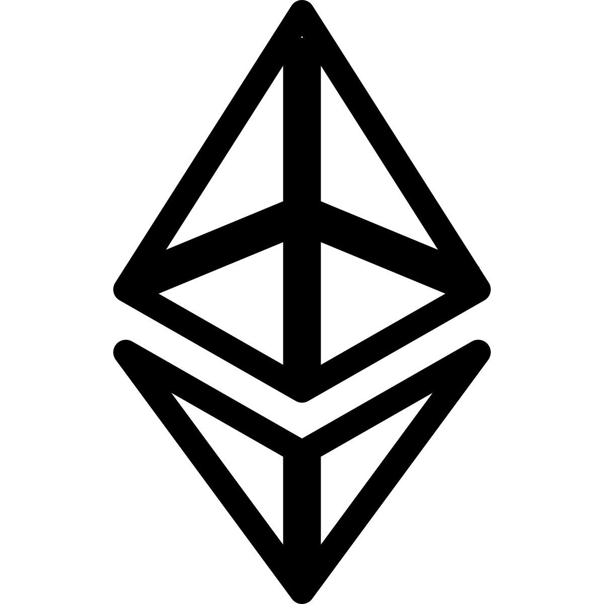 parakeet partial filled style ethereum icon