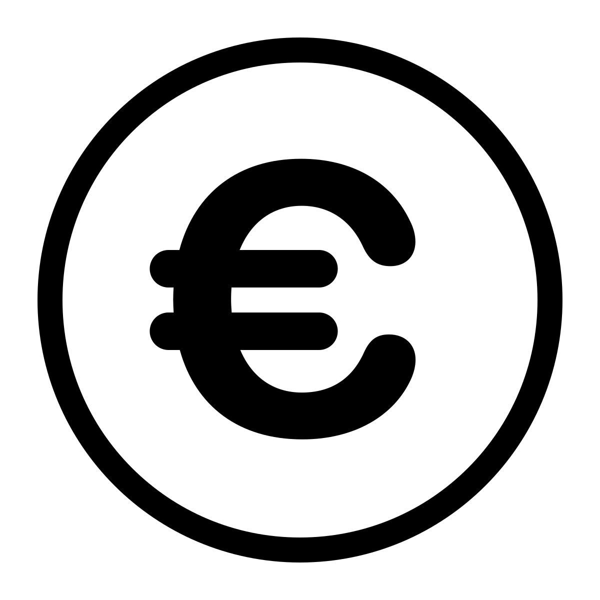 parakeet partial filled style euro icon