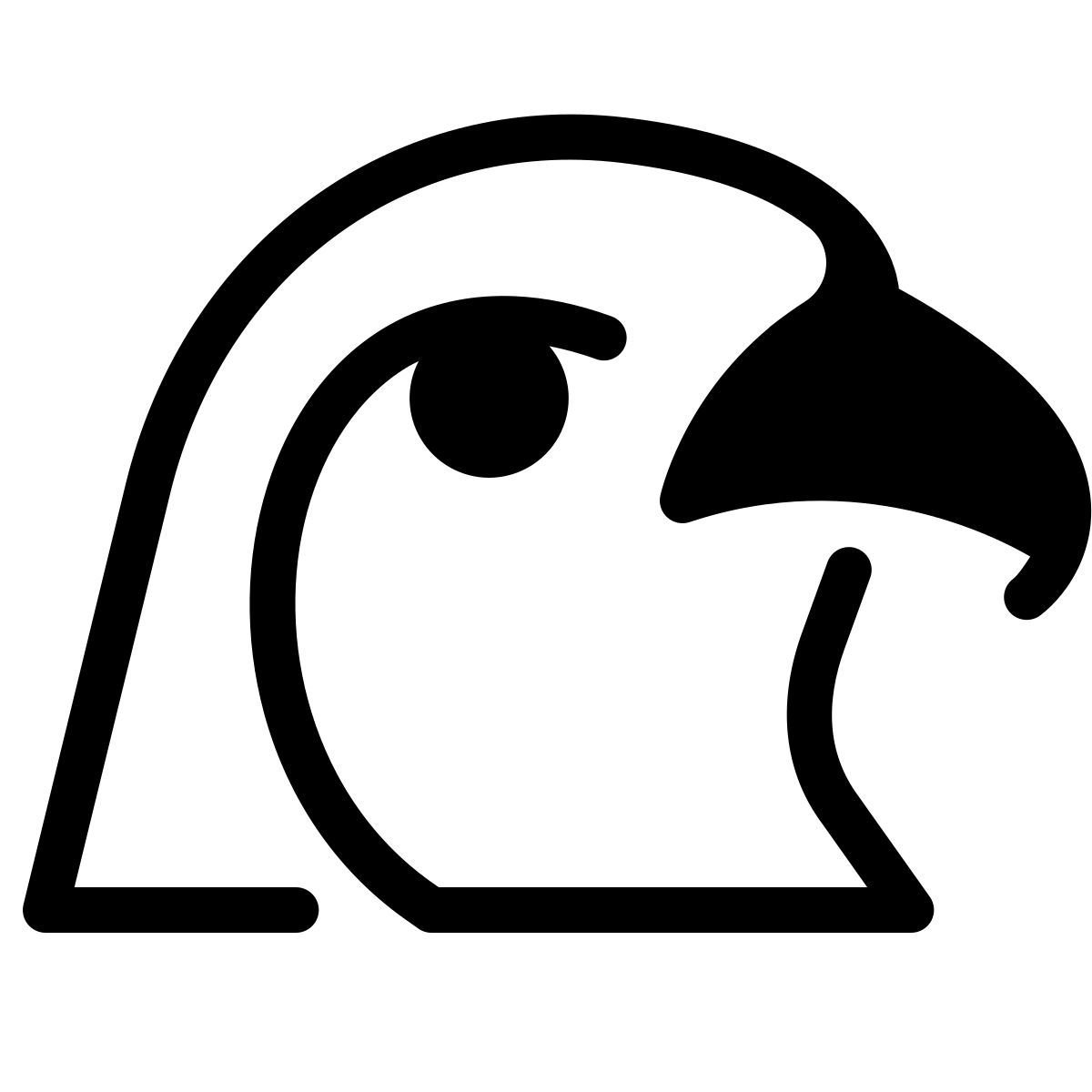parakeet partial filled style halcón icon