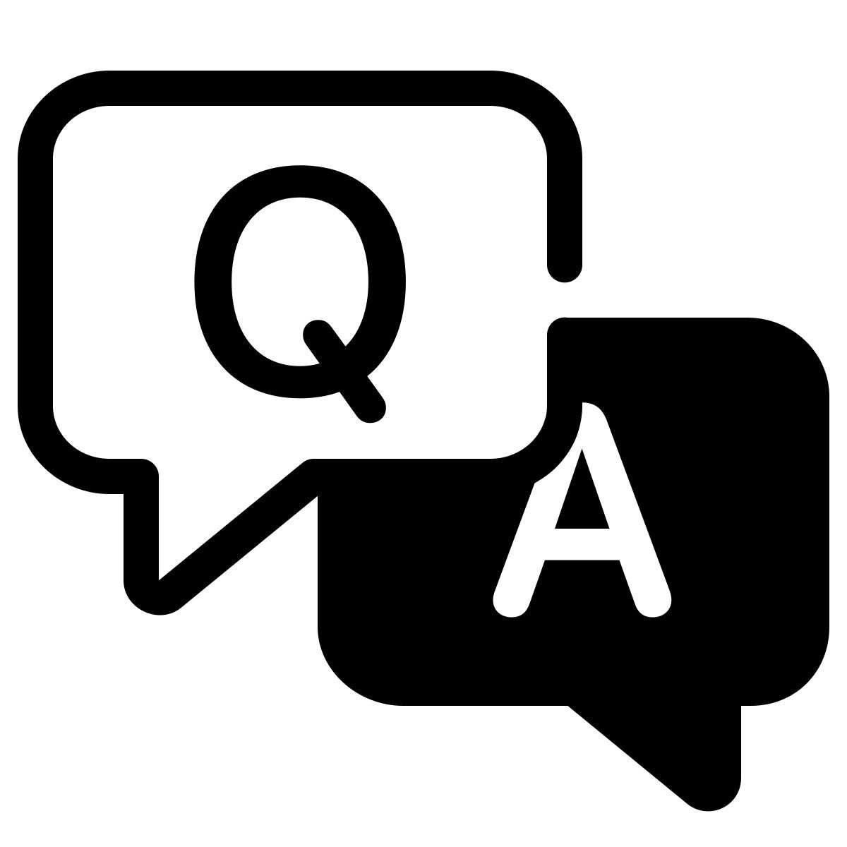 parakeet partial filled style faq icon