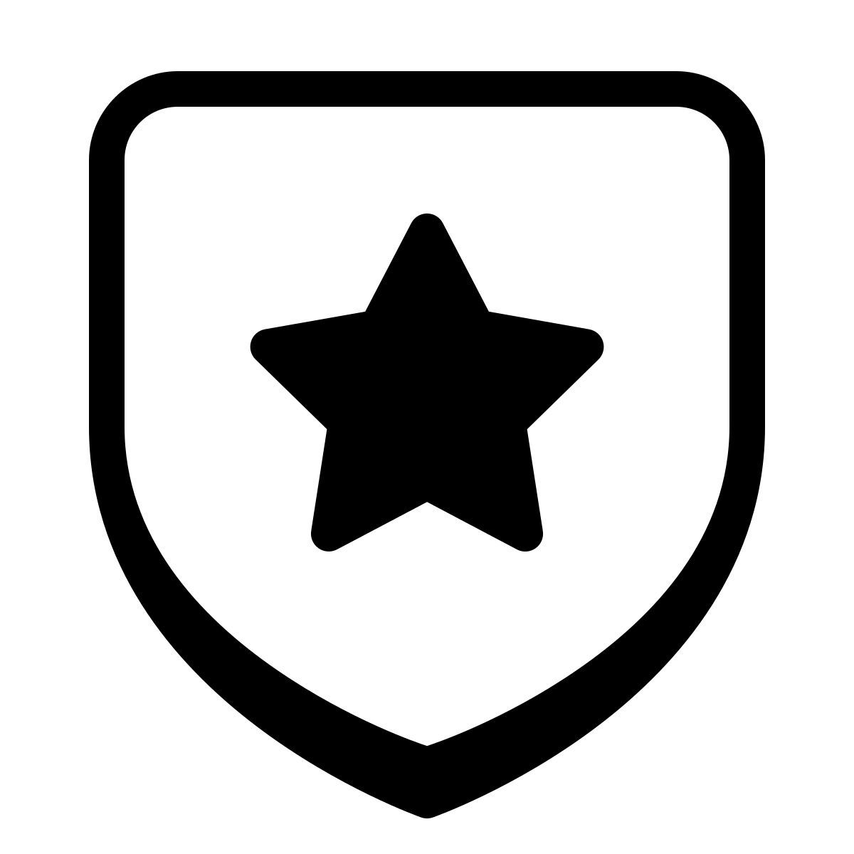 parakeet partial filled style お気に入りのシールド icon