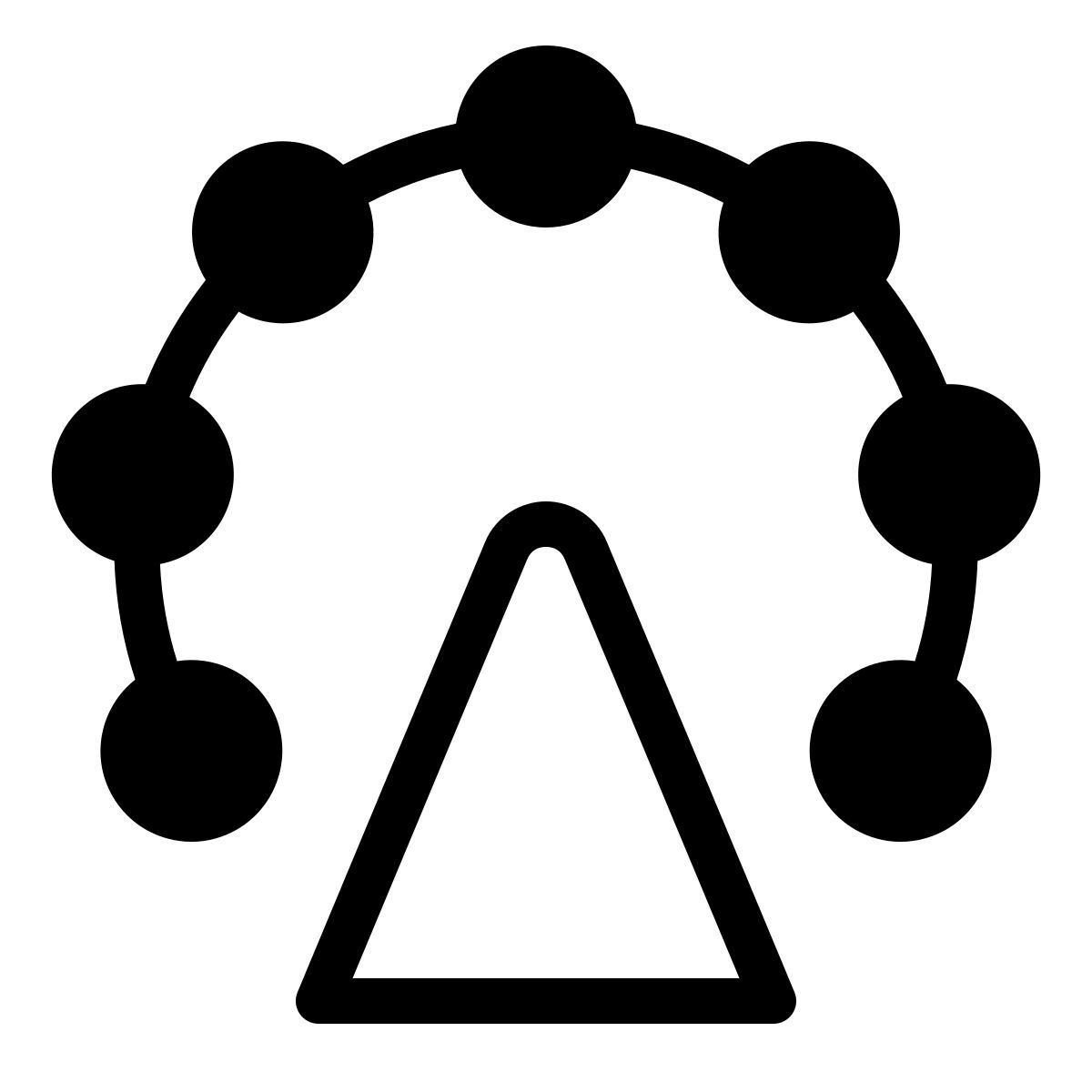 parakeet partial filled style riesenrad icon