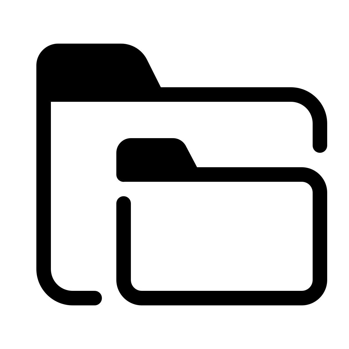 parakeet partial filled style dateiuntermodul icon