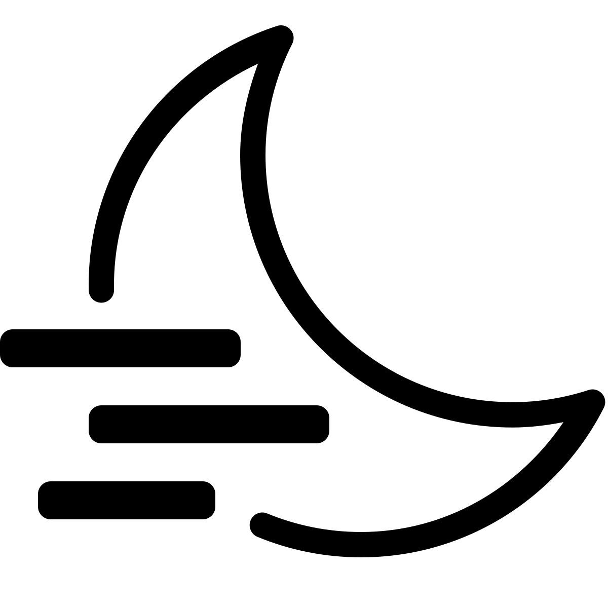 parakeet partial filled style nebel nacht icon