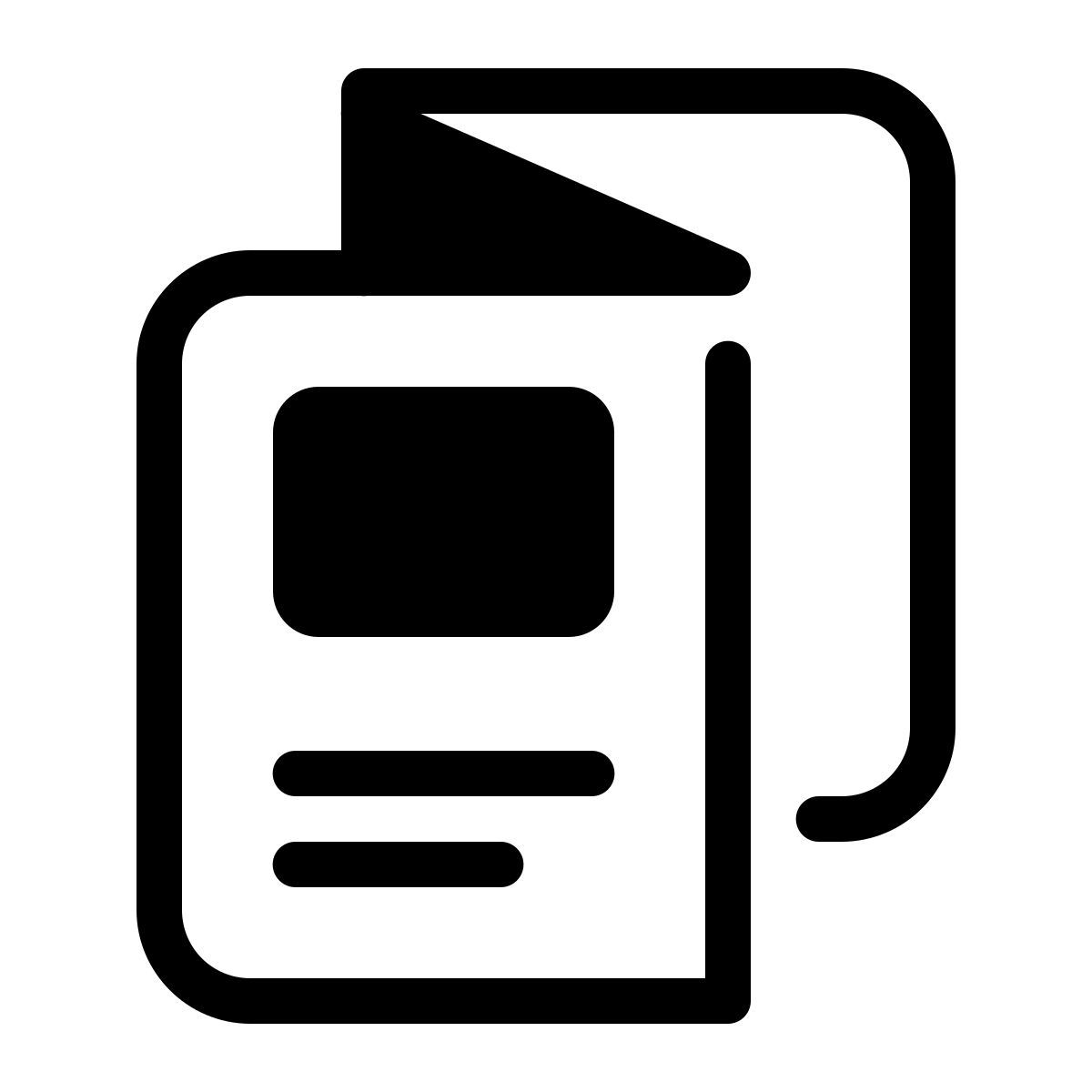 parakeet partial filled style libretto piegato icon