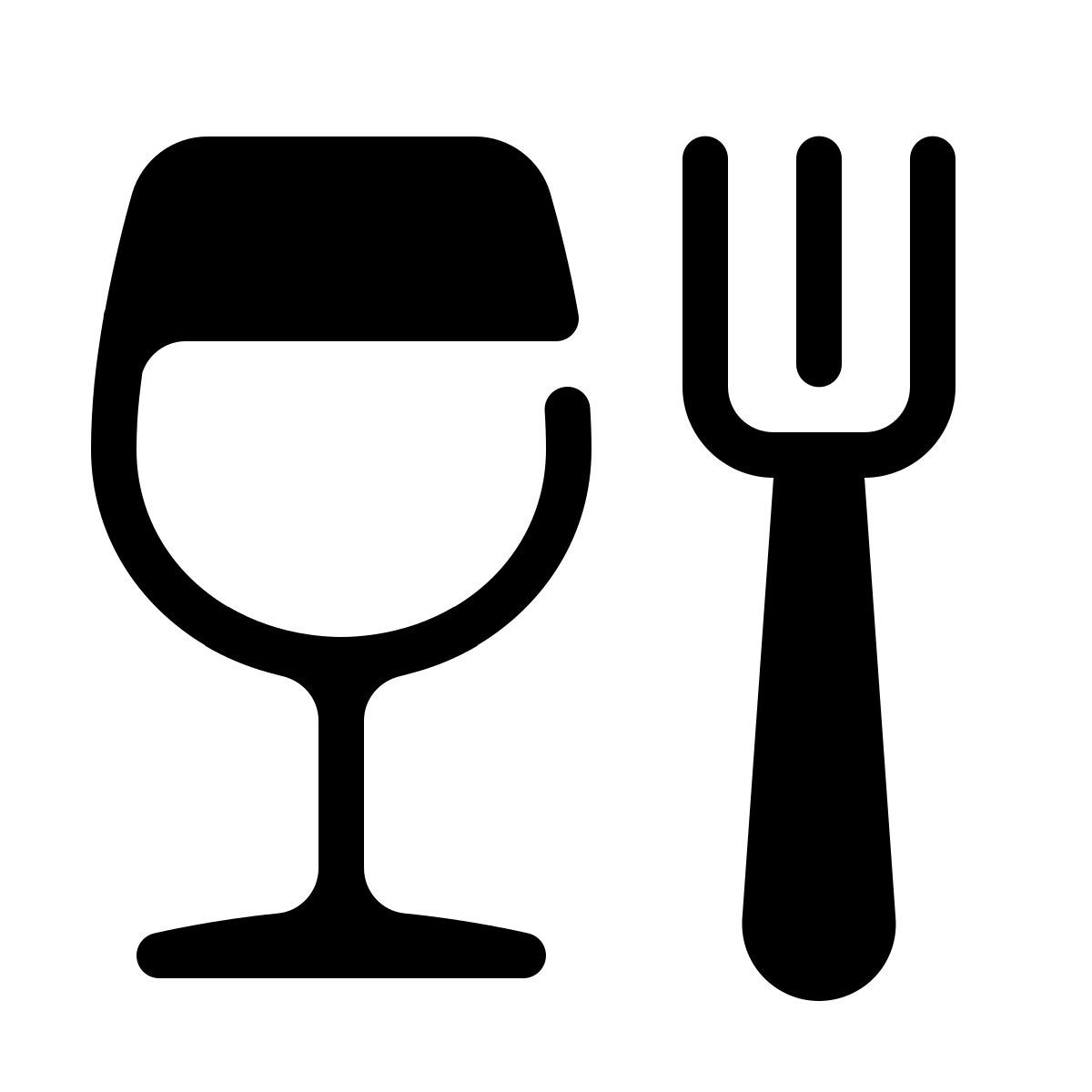 parakeet partial filled style comida icon