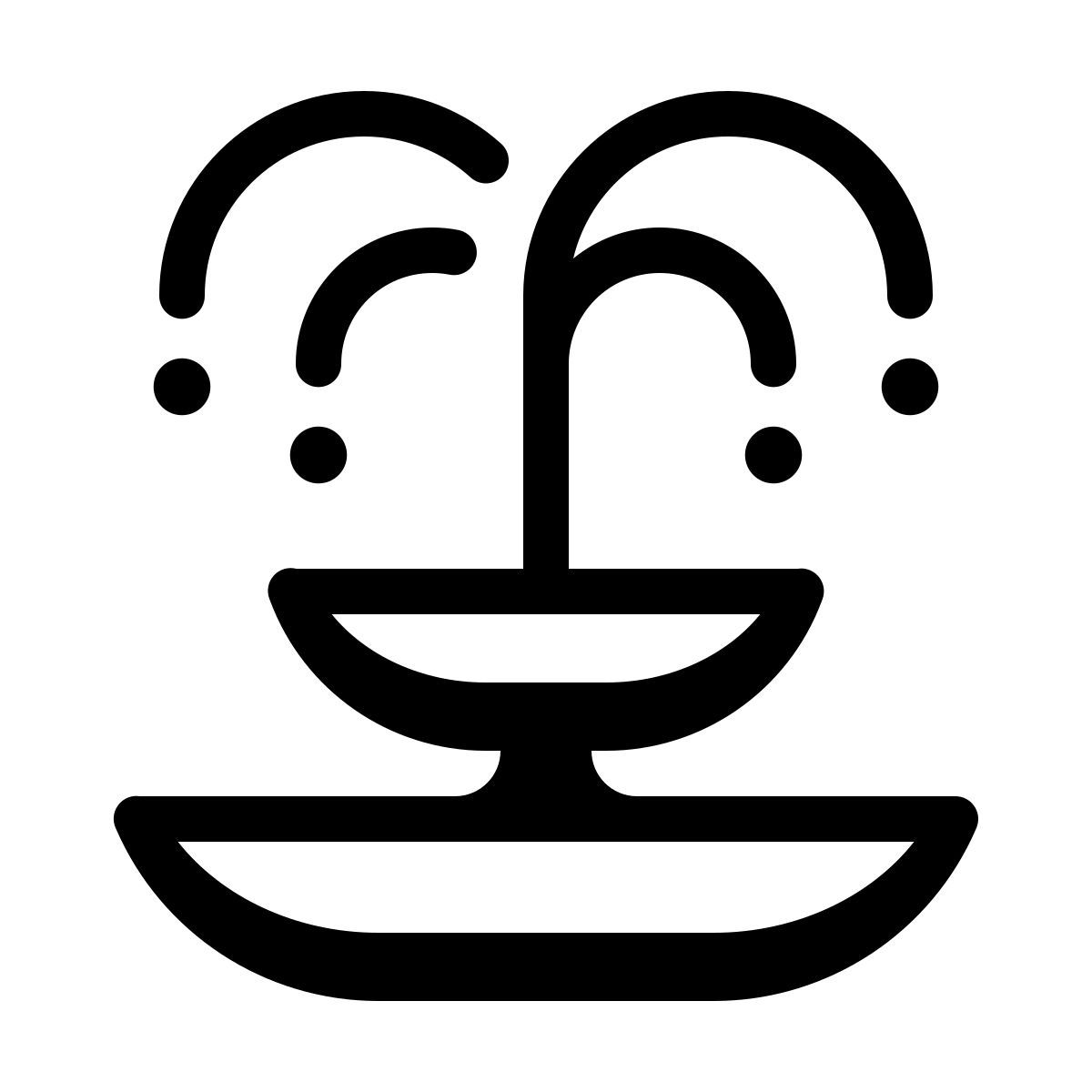 parakeet partial filled style 喷泉 icon