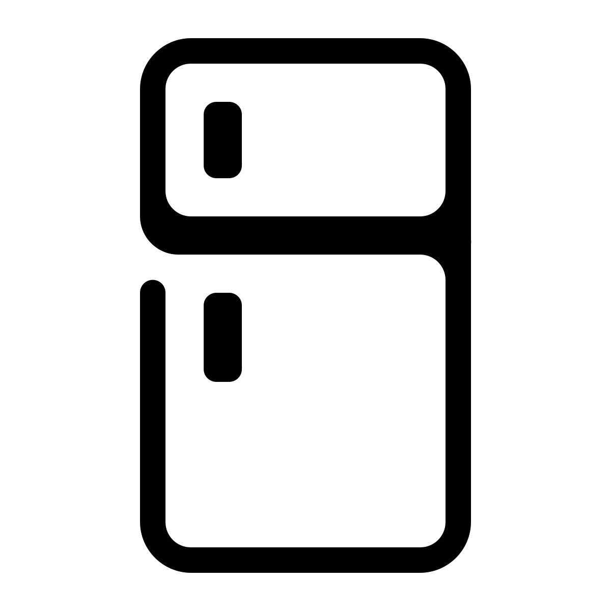 parakeet partial filled style холодильник icon