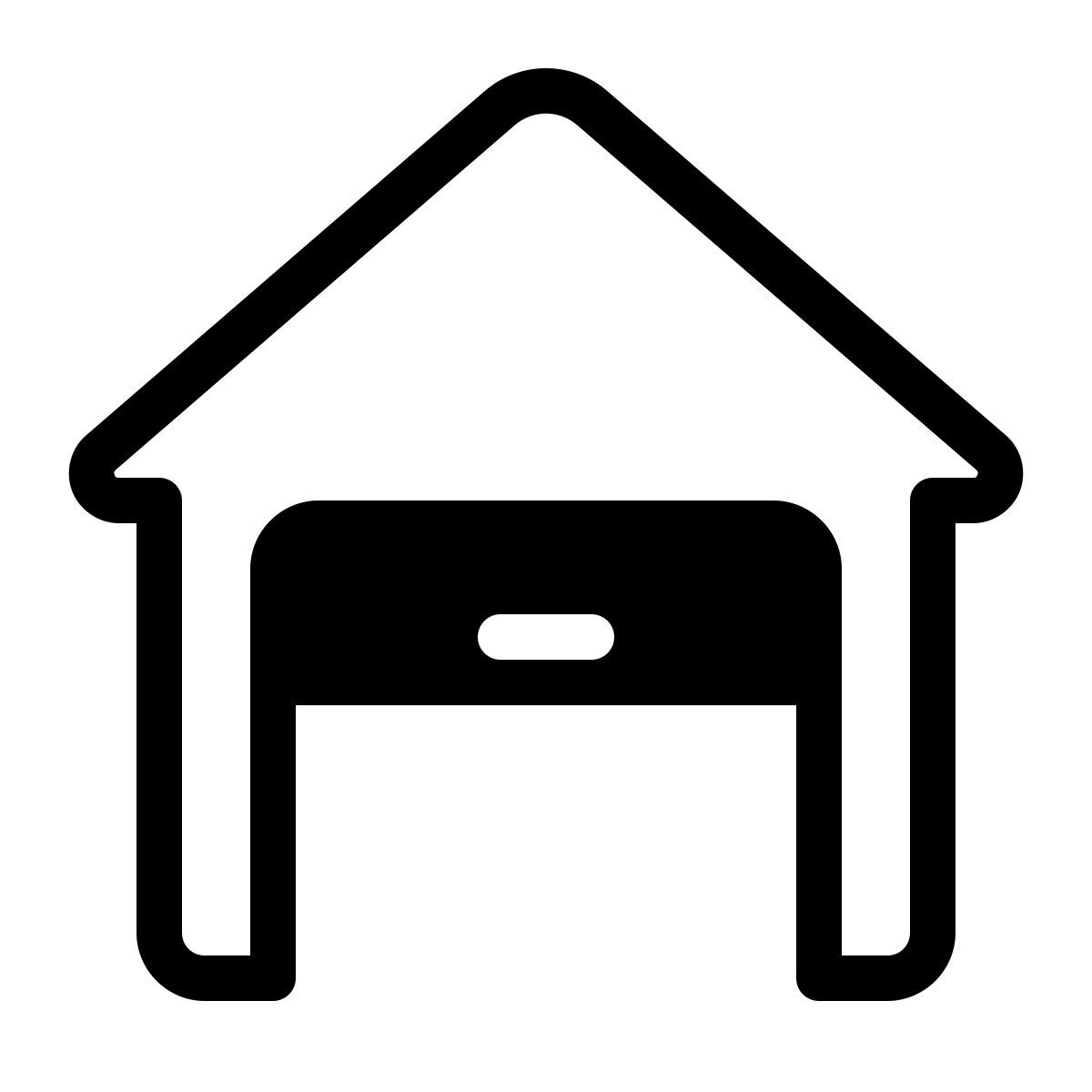 parakeet partial filled style garage aperto icon