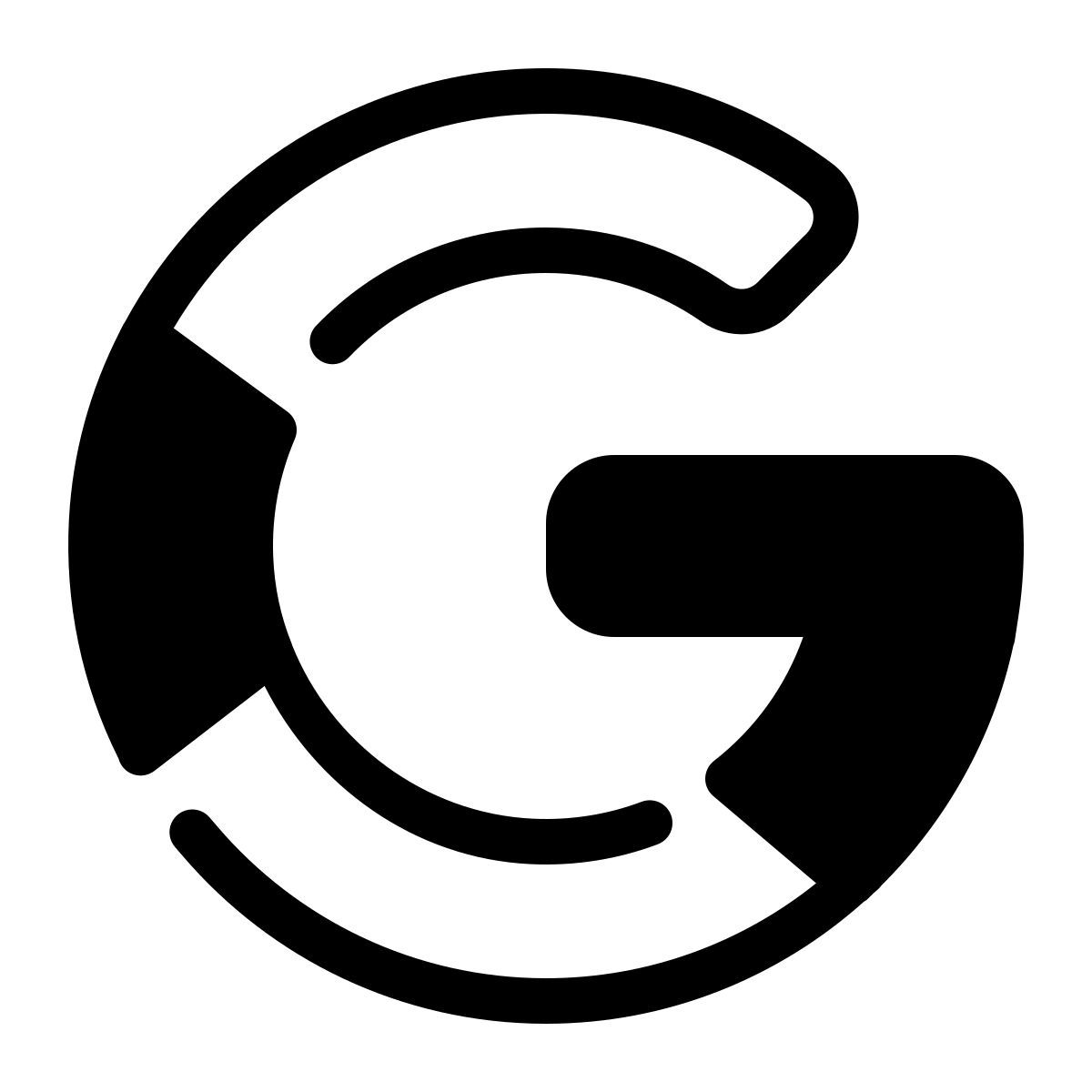 parakeet partial filled style google icon
