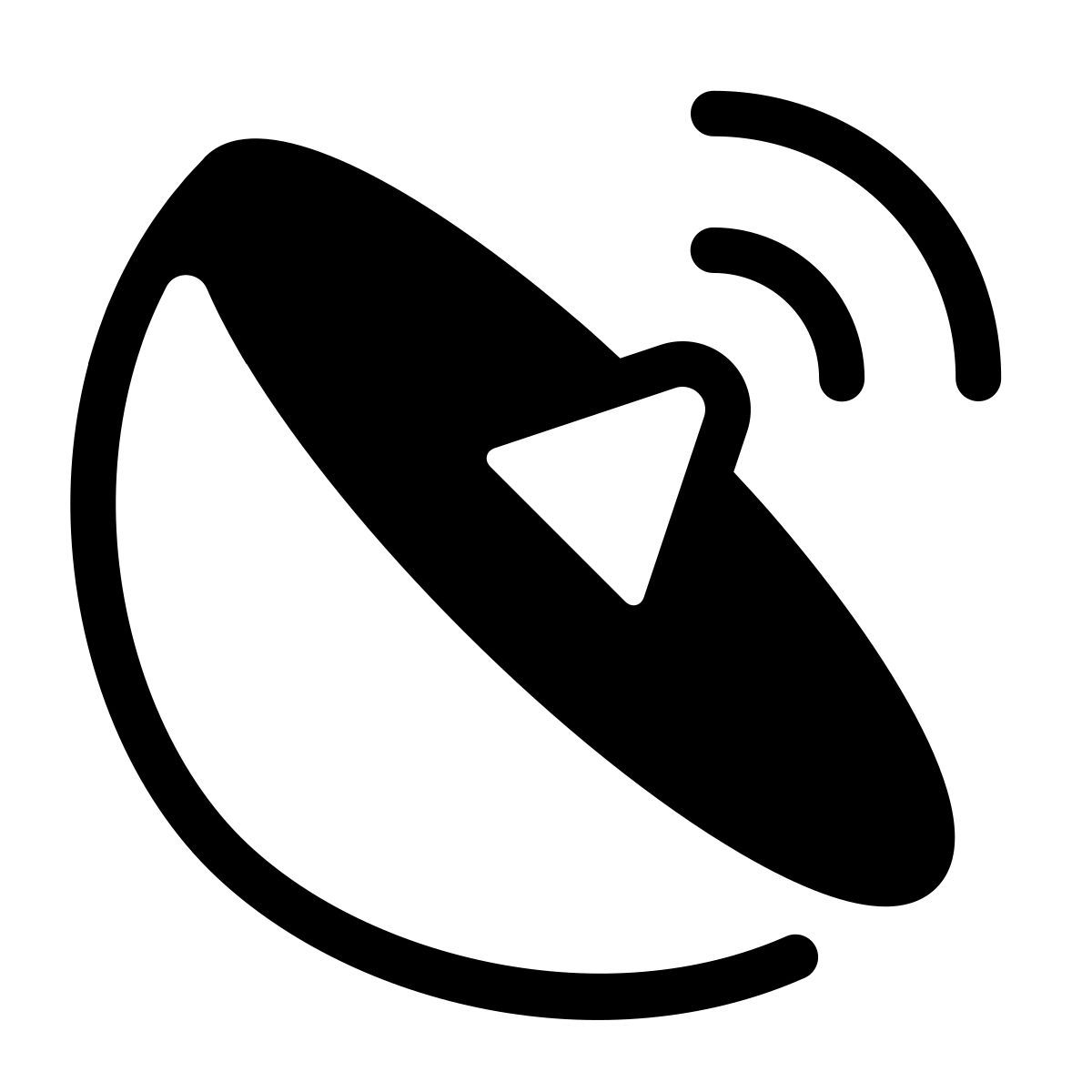 parakeet partial filled style gps recebendo icon