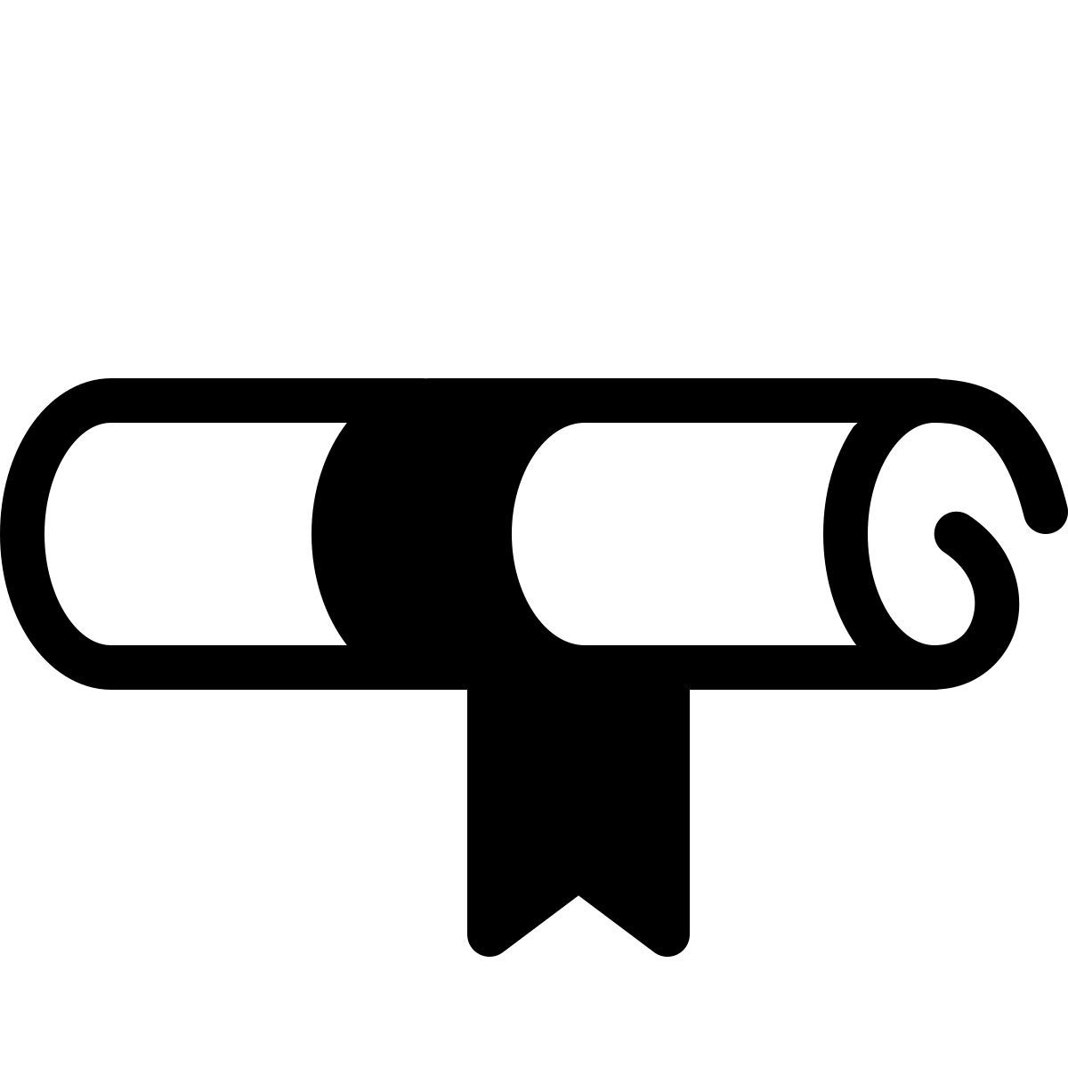 parakeet partial filled style 졸업 스크롤 icon