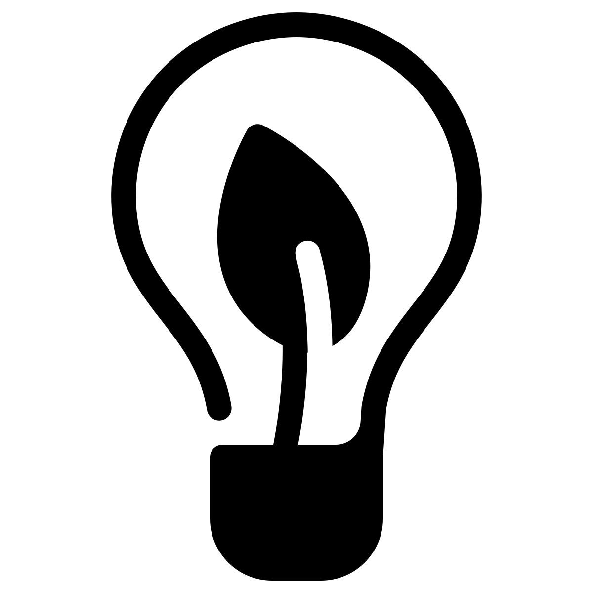 parakeet partial filled style greentech icon