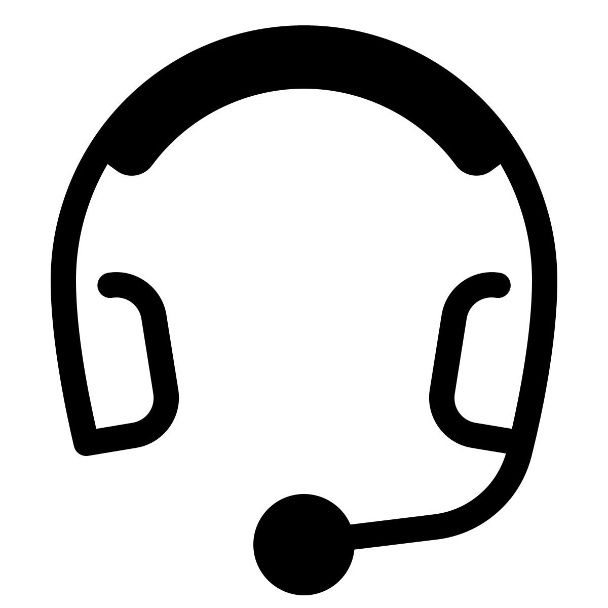 parakeet partial filled style headset icon