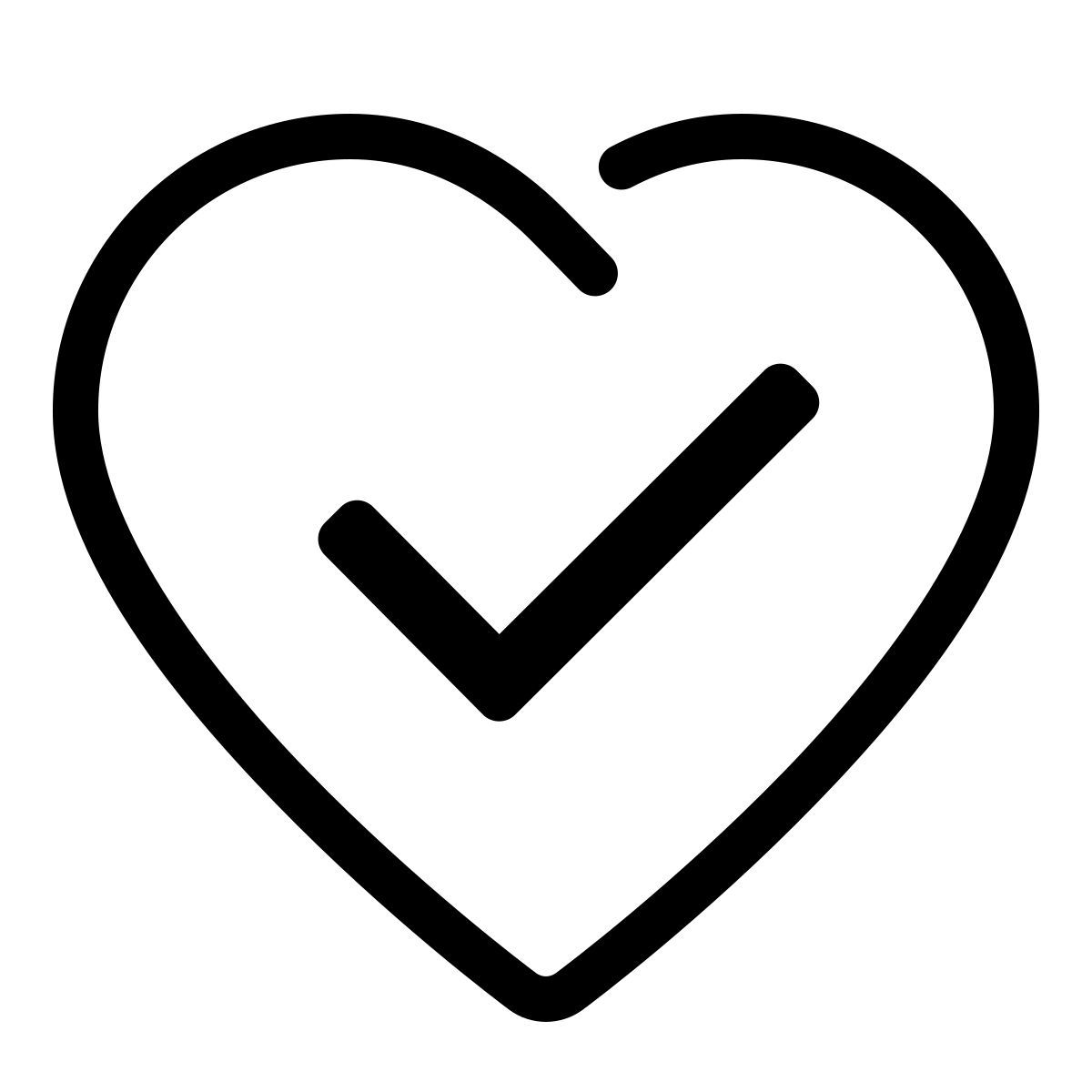 parakeet partial filled style heart health icon
