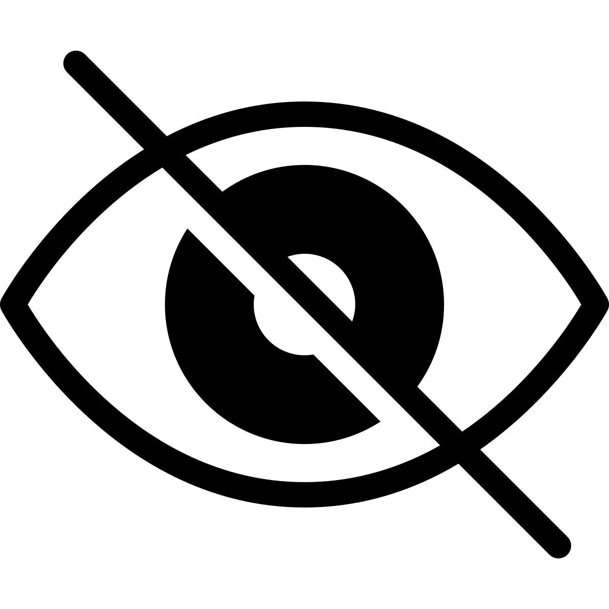 parakeet partial filled style hide icon
