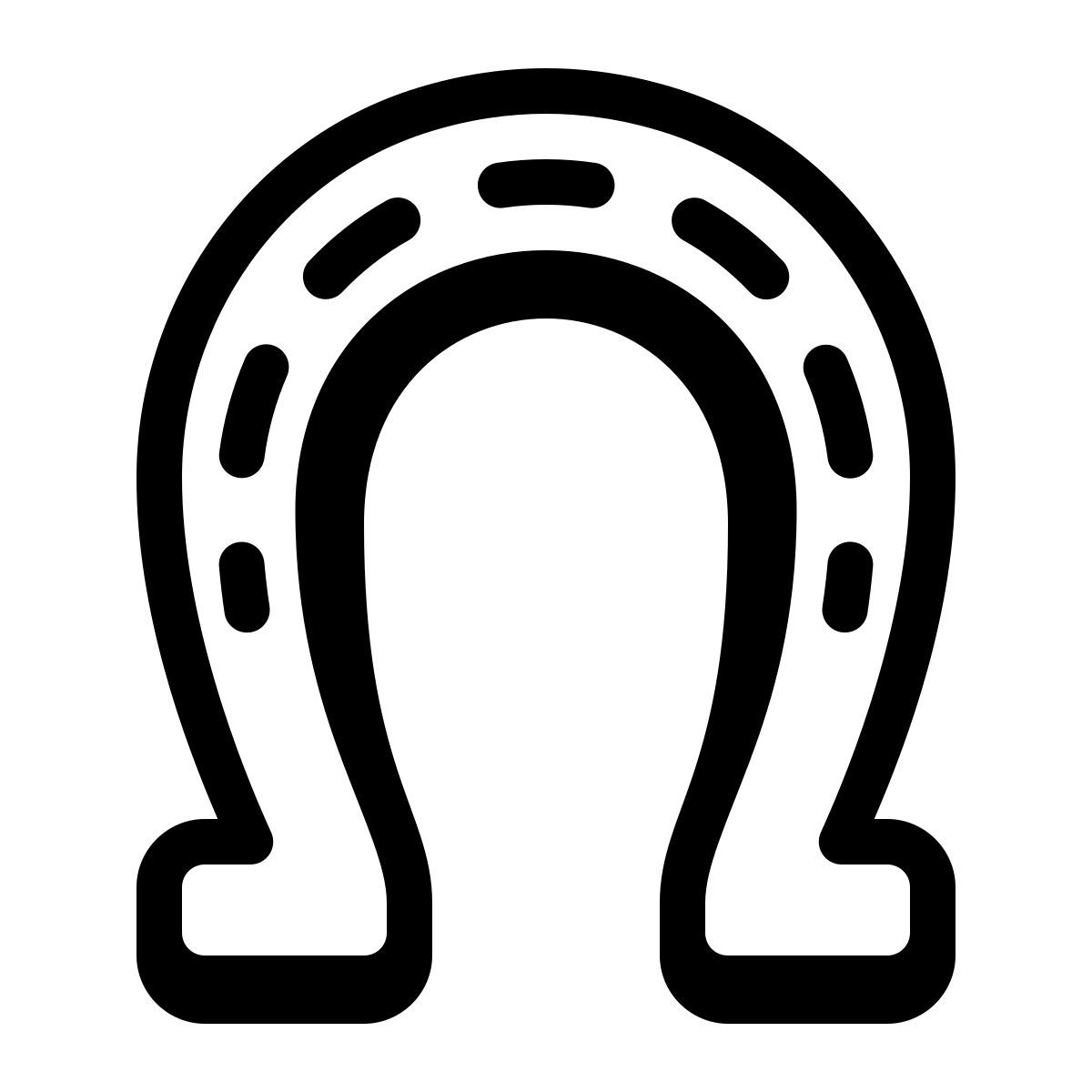 parakeet partial filled style hufeisen icon