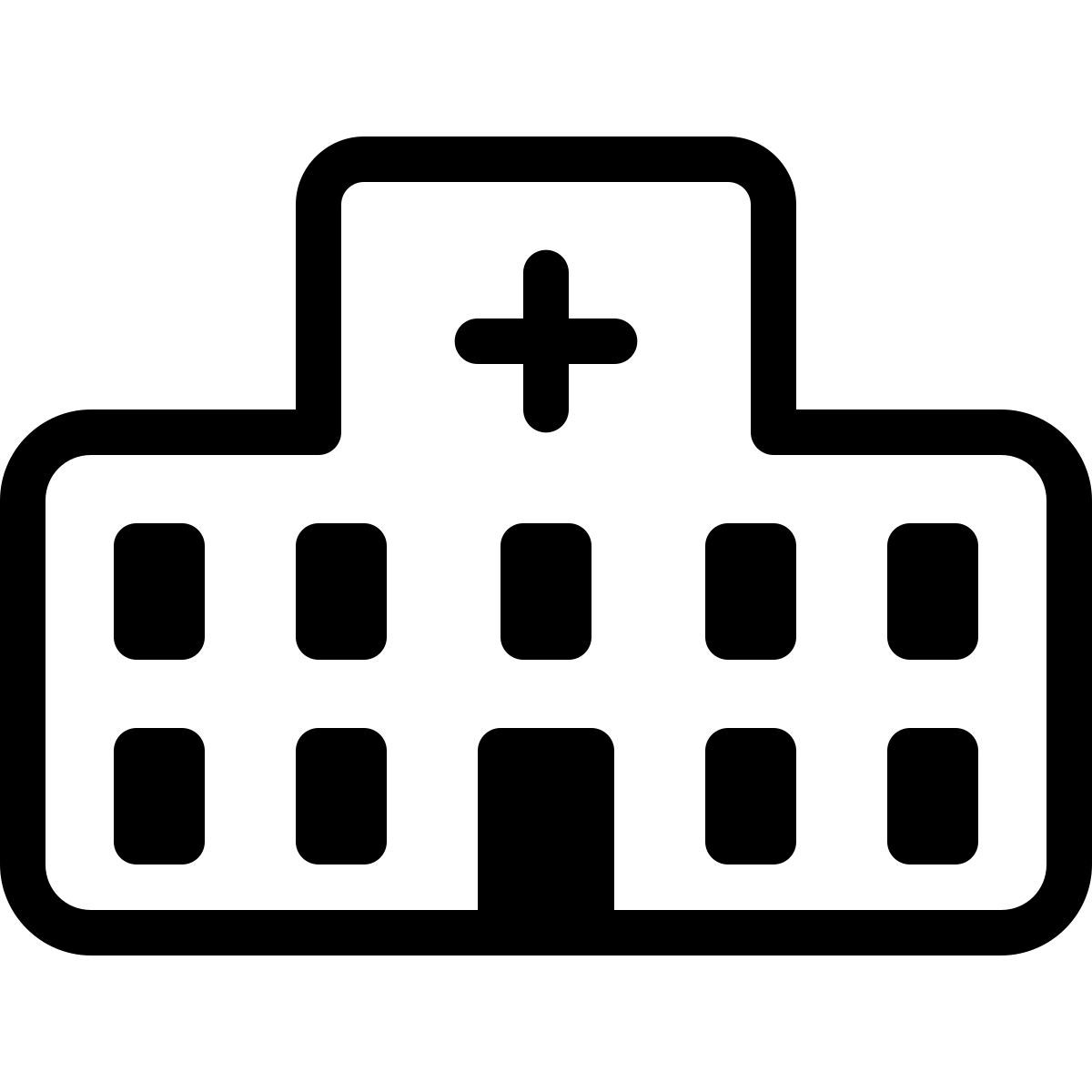 parakeet partial filled style hospital 3 icon