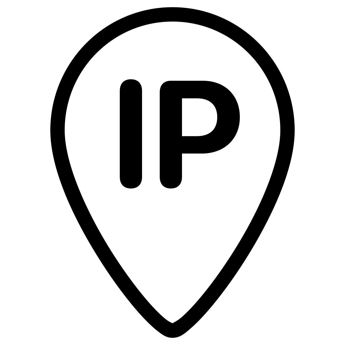 parakeet partial filled style ip adresse icon