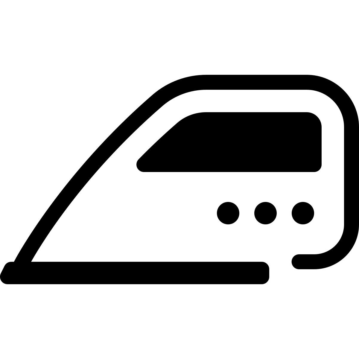 parakeet partial filled style ferro da stiro icon