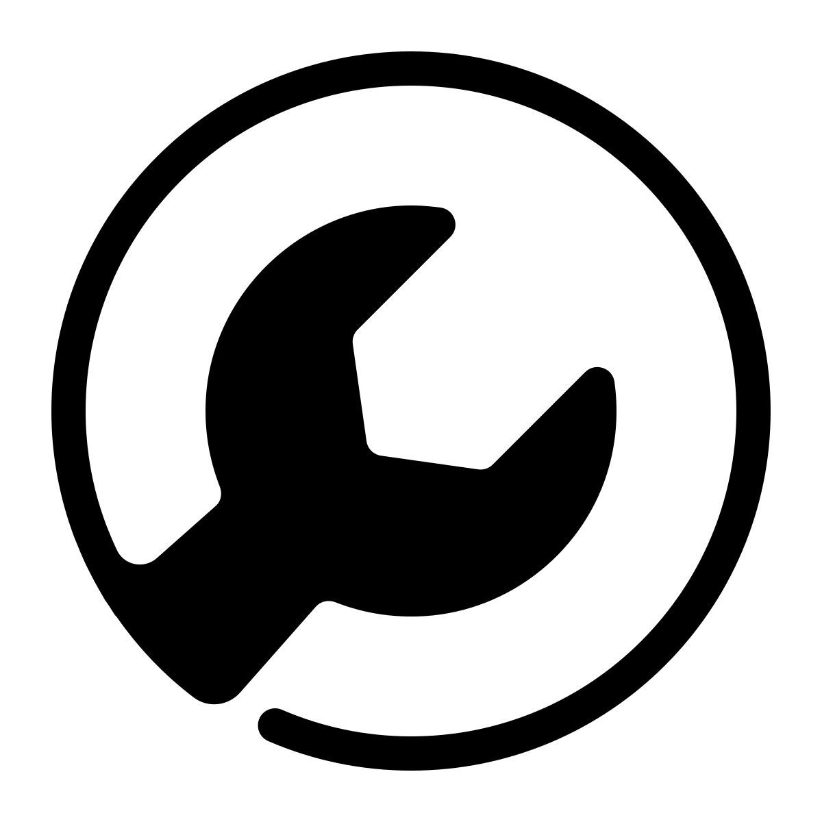 parakeet partial filled style emploi icon