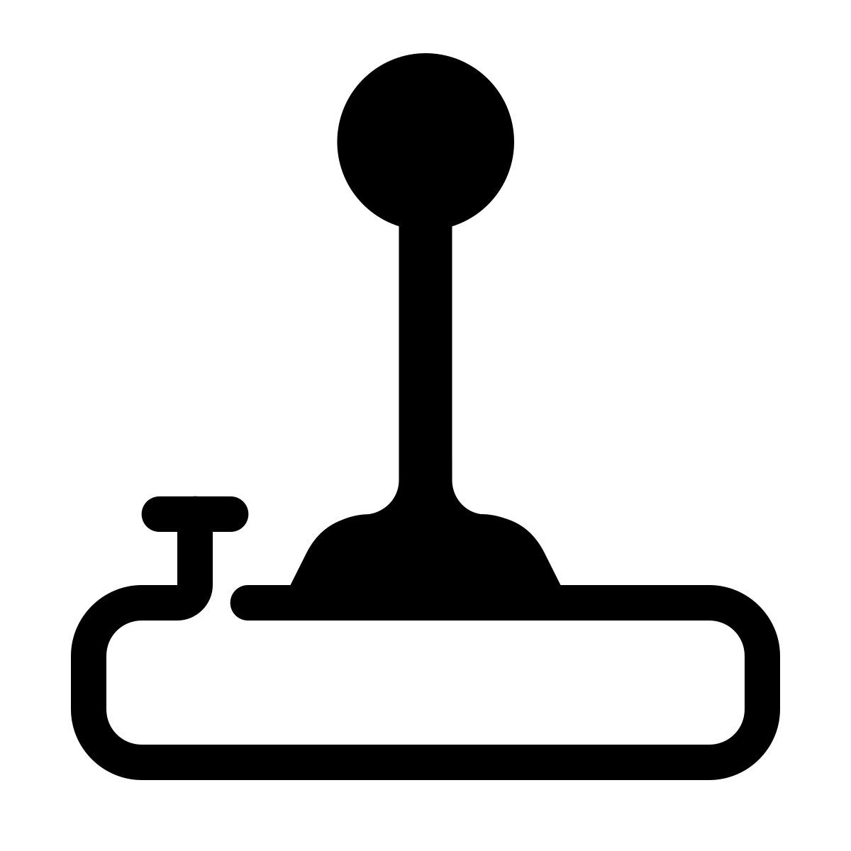 parakeet partial filled style joystick icon