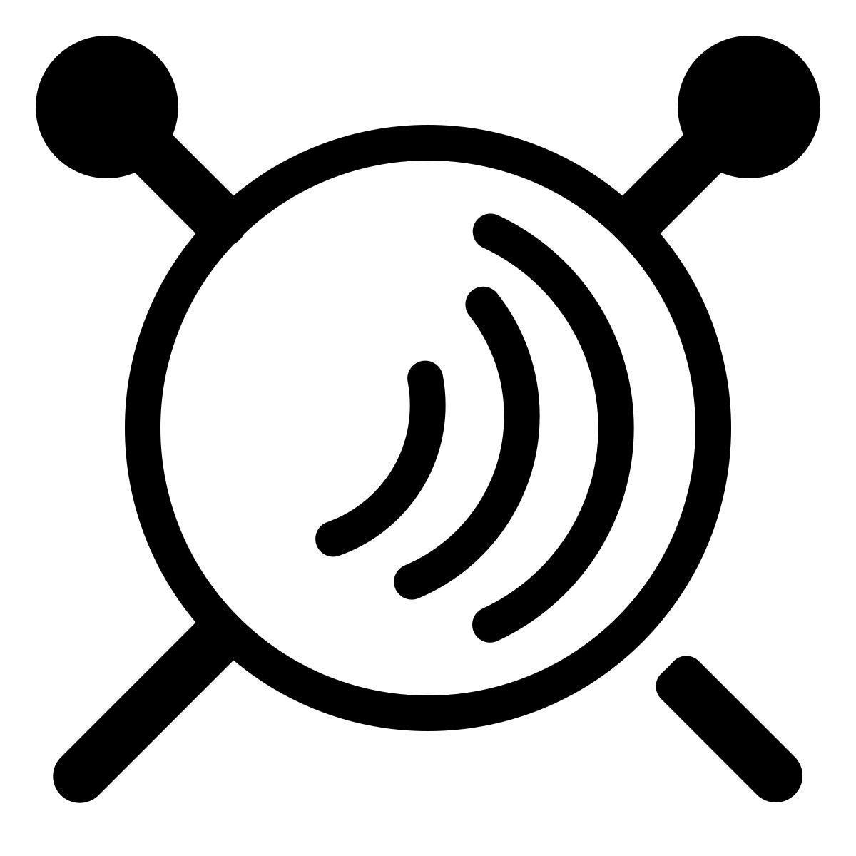 parakeet partial filled style bola de hacer punto icon