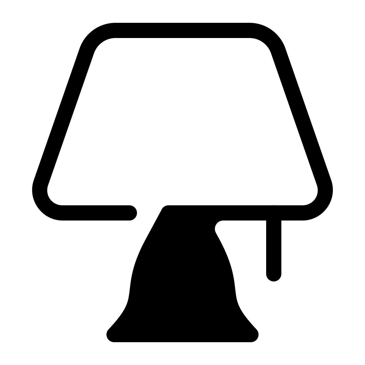 parakeet partial filled style ランプ icon
