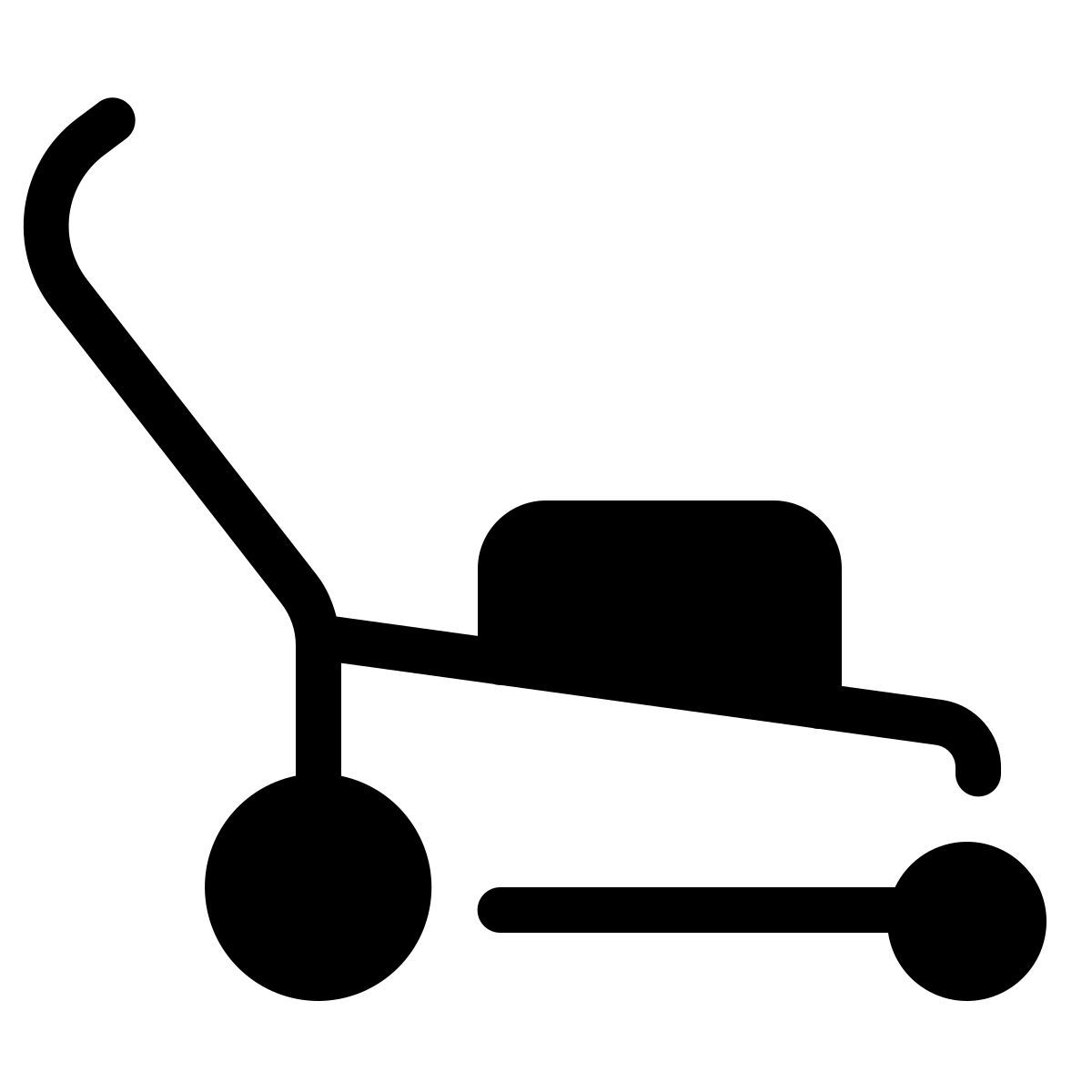 parakeet partial filled style cortacésped icon