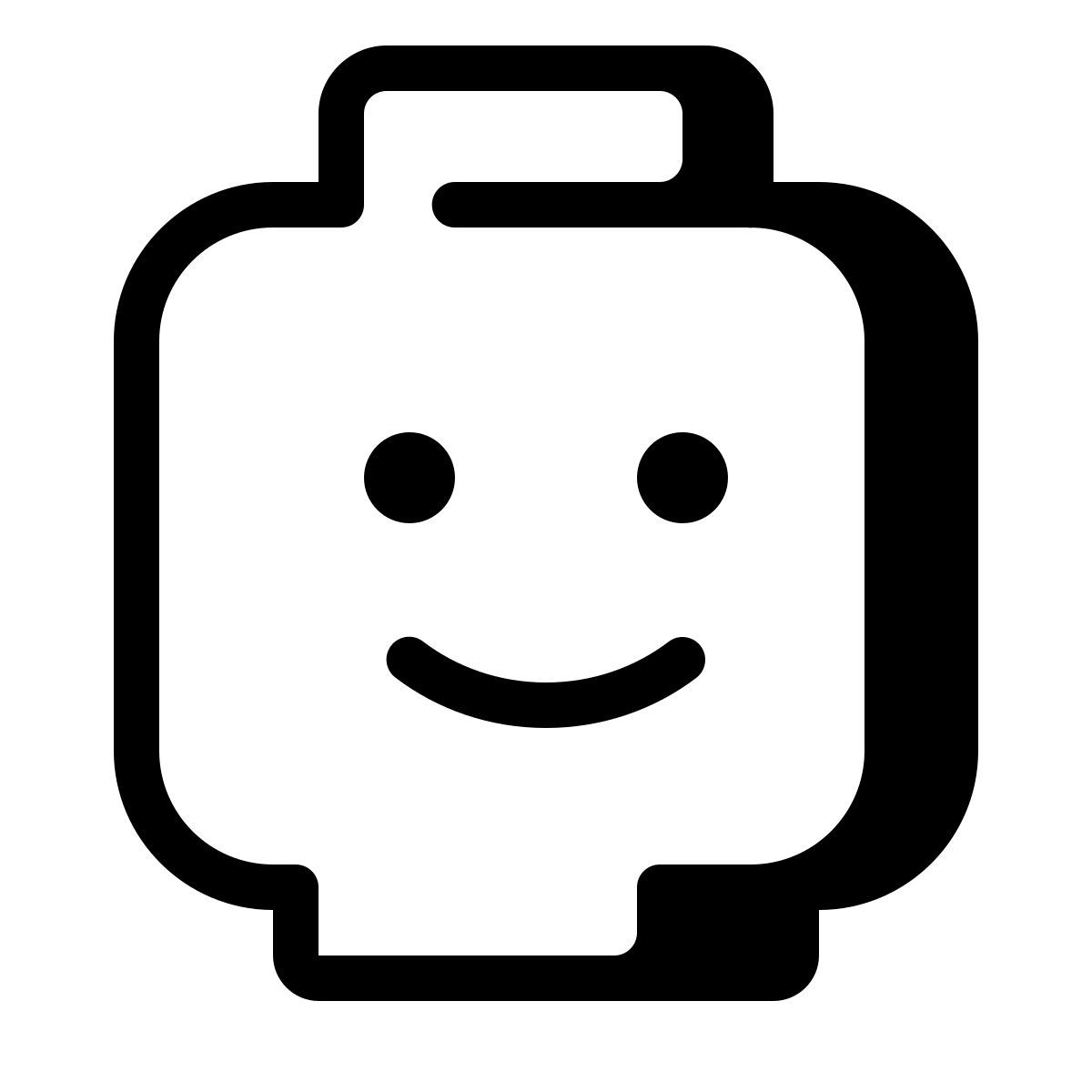 parakeet partial filled style lego голова icon