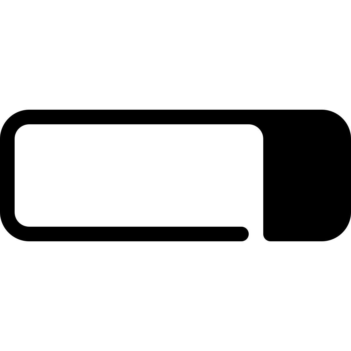parakeet partial filled style loading bar icon