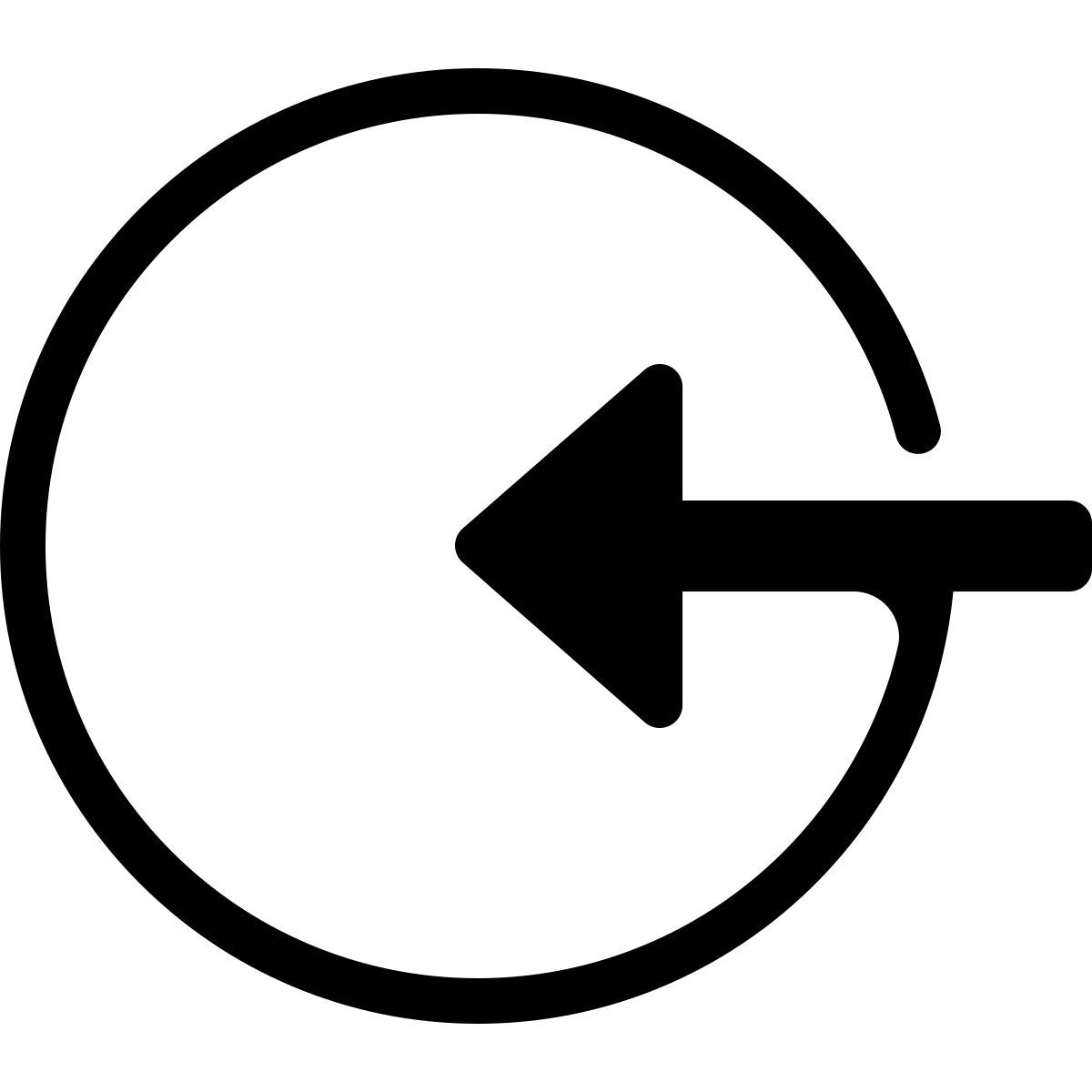 parakeet partial filled style login rounded icon