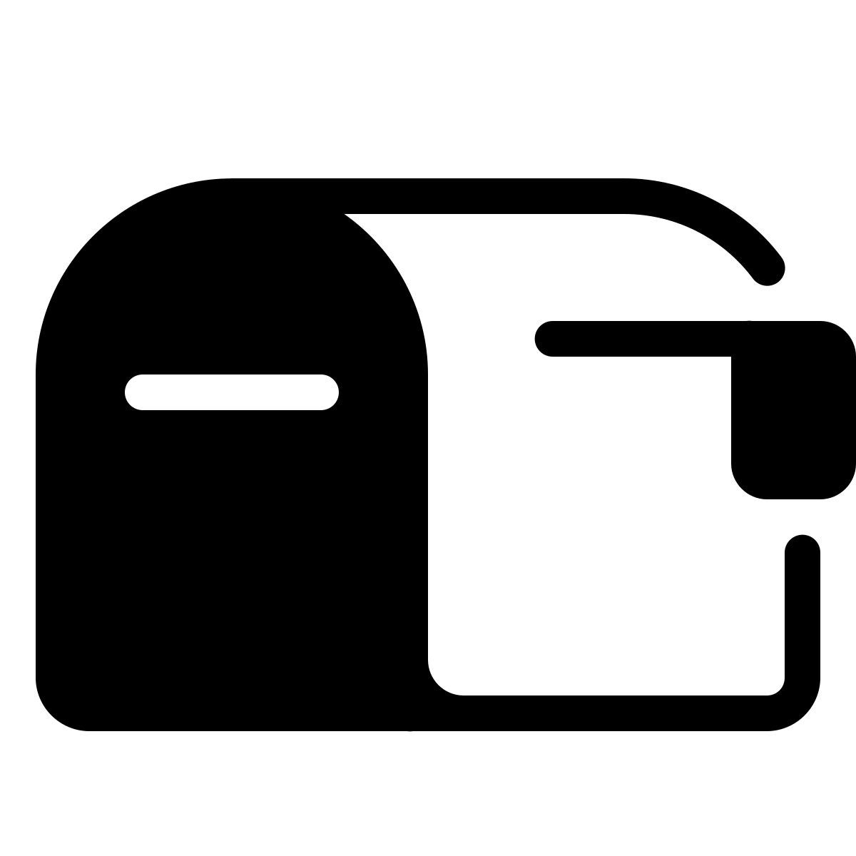 parakeet partial filled style 封闭式信箱国旗降 icon