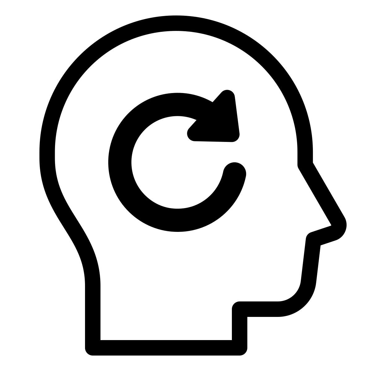 parakeet partial filled style make decision icon