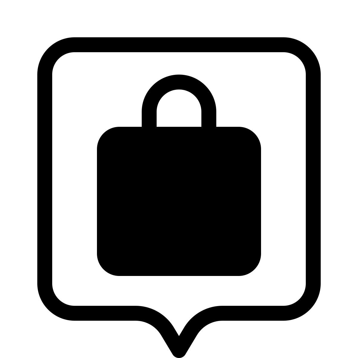 parakeet partial filled style piazza del mercato icon
