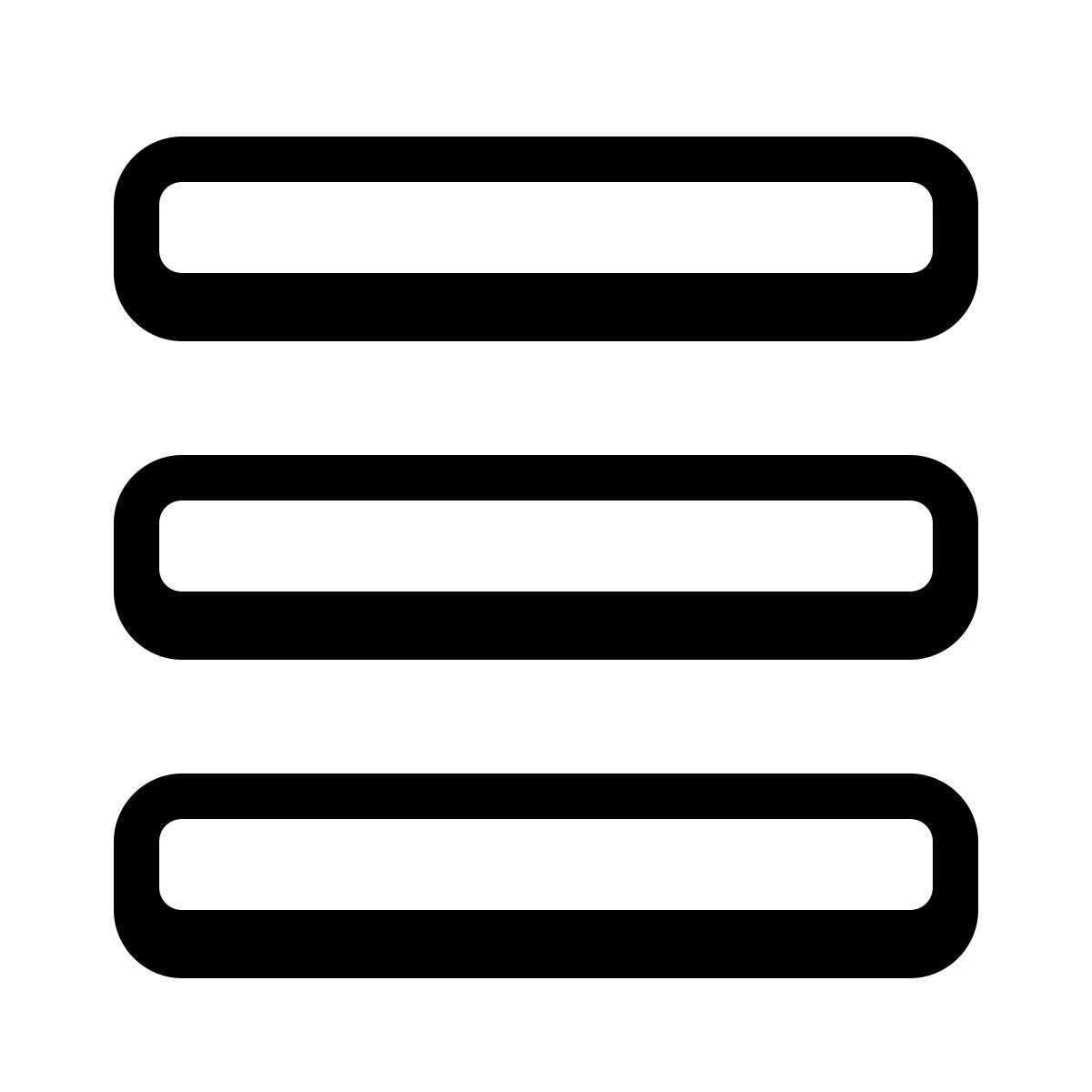 parakeet partial filled style menu icon