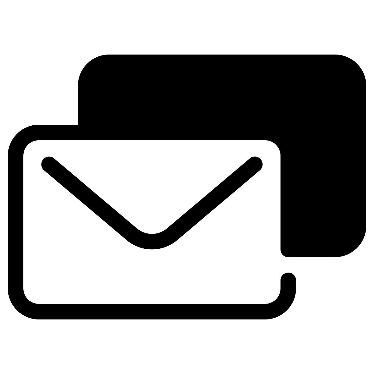 parakeet partial filled style messages groupés icon