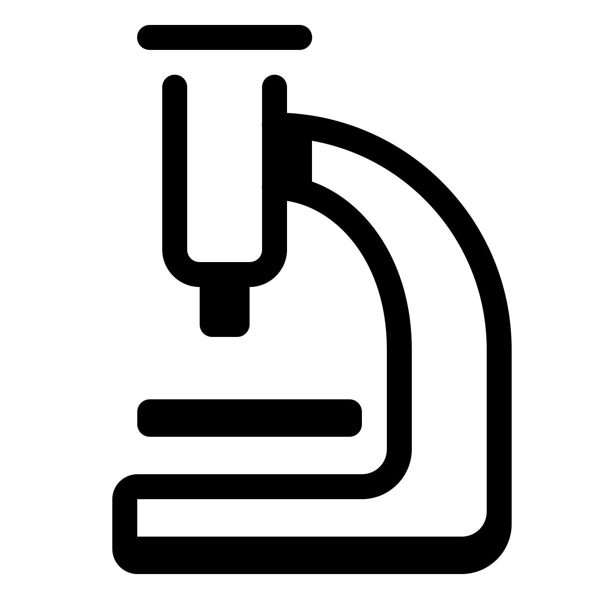 parakeet partial filled style microscopio icon
