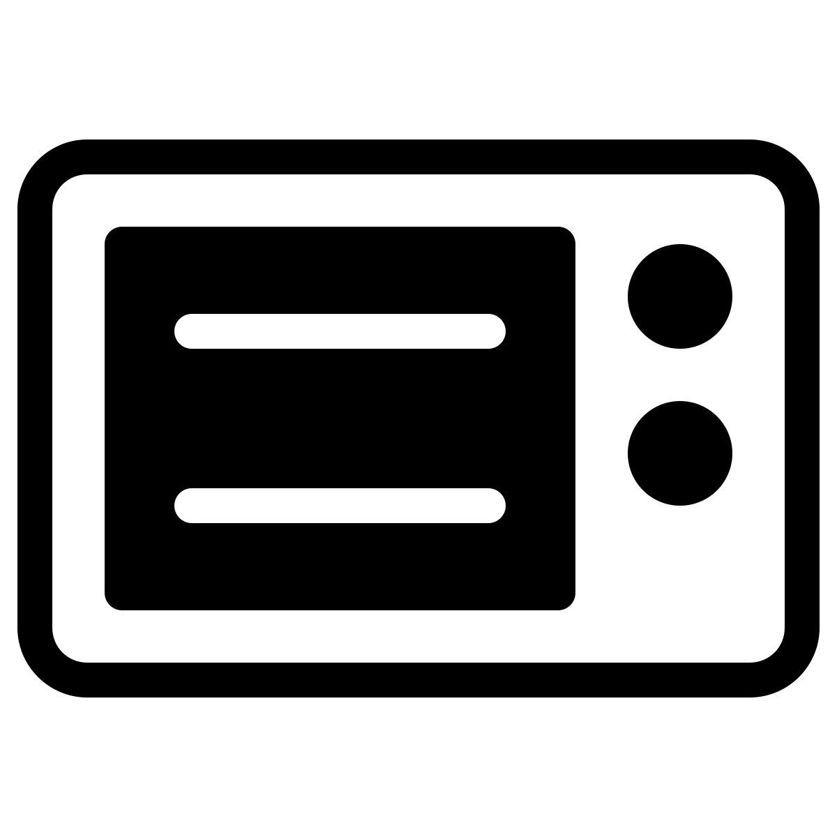 parakeet partial filled style microondas icon