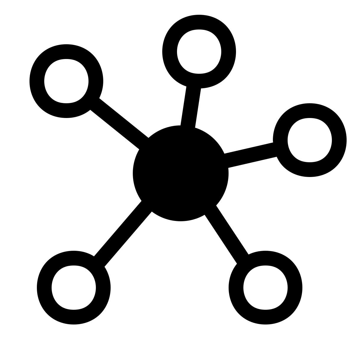 parakeet partial filled style mind map icon