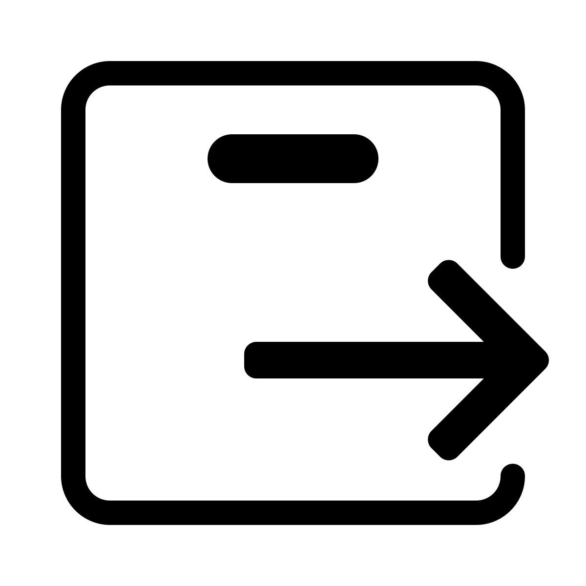 parakeet partial filled style moving box icon