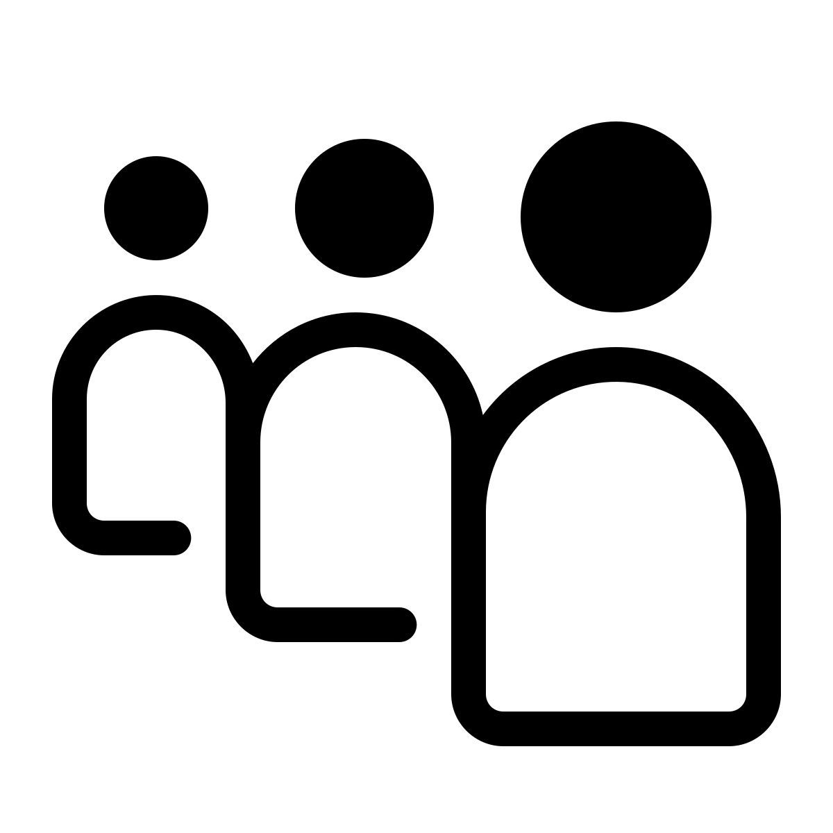 parakeet partial filled style 私のスペース icon