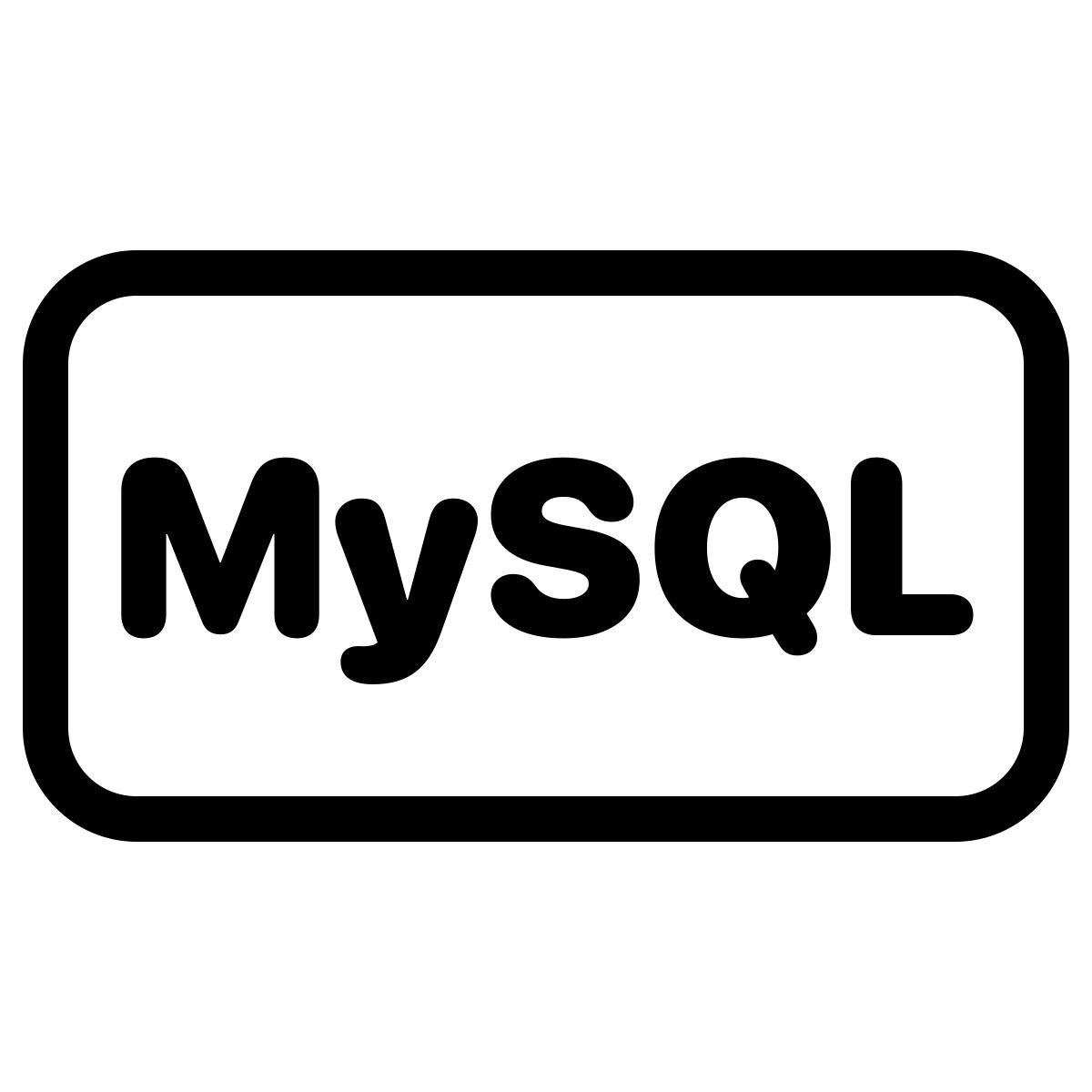 parakeet partial filled style mysql icon