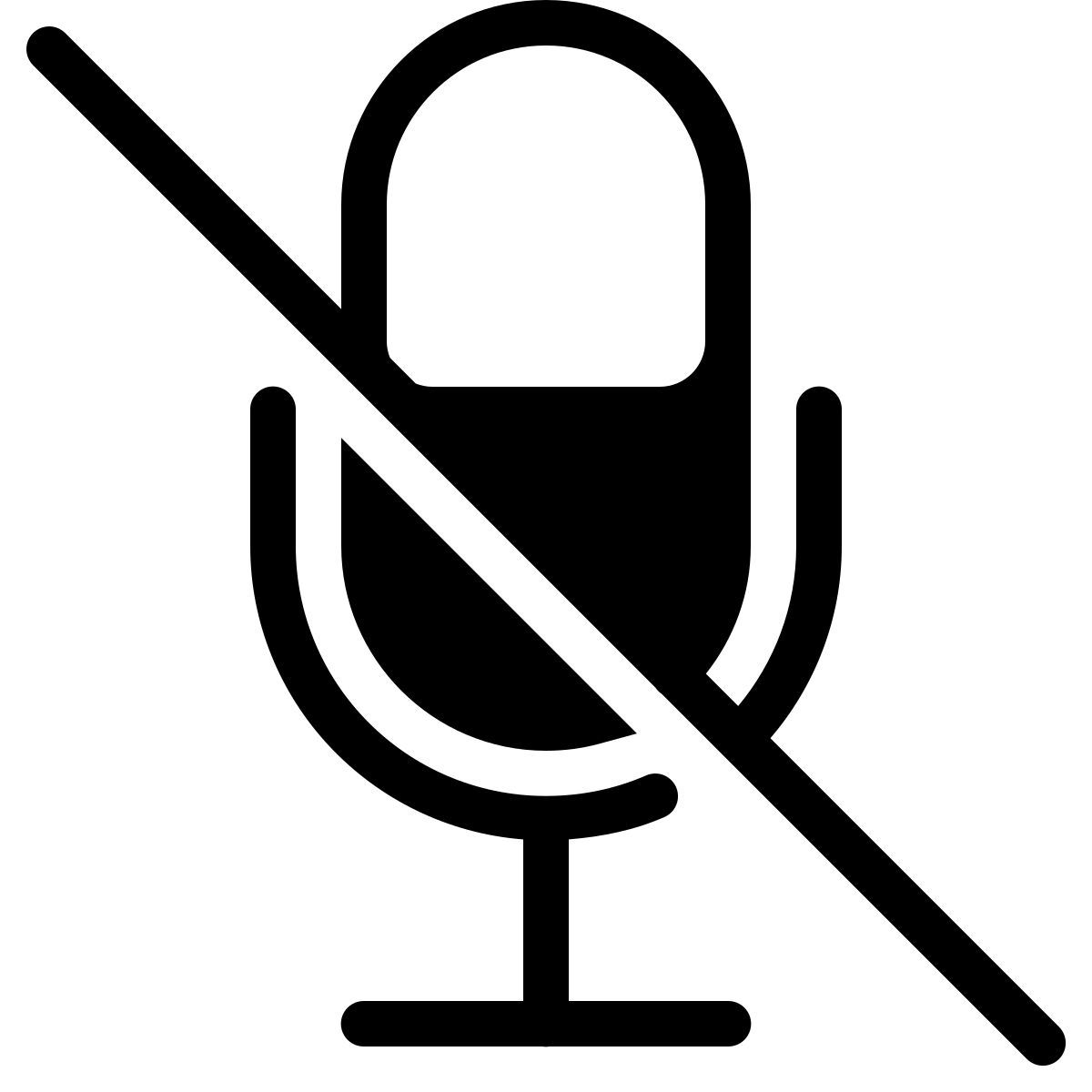 parakeet partial filled style マイクなし icon
