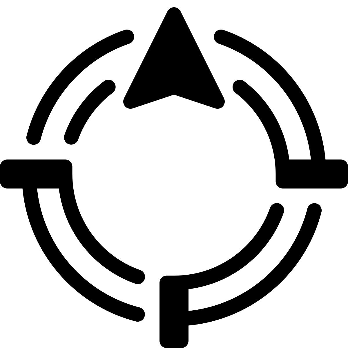 parakeet partial filled style direction nord icon